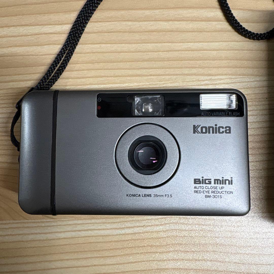 美品 Konica コニカ Big mini BM-301S フィルムカメラ