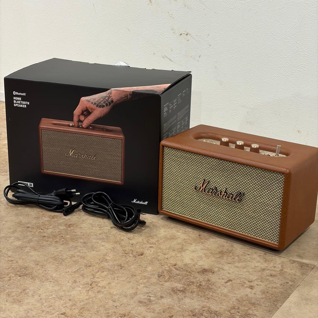 Marshall ACTON Ⅲワイヤレススピーカー ブラウン