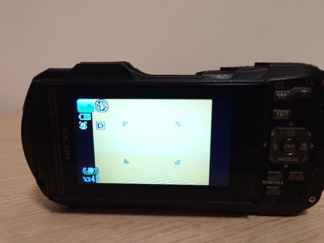 RICOH WG-50 コンパクトデジタルカメラ オレンジ/ブラック
