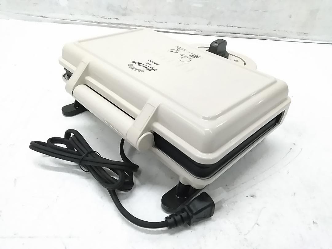 ブルーノ ホットサンドメーカーダブル スヌーピー BOE069-ECRU ●