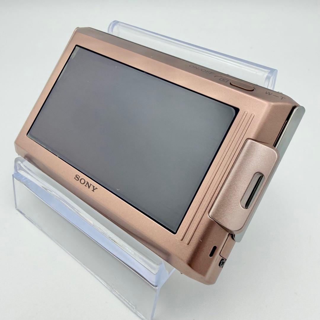 【極美品：実写有】SONY Cyber-shot DSC-T90 ブラウン