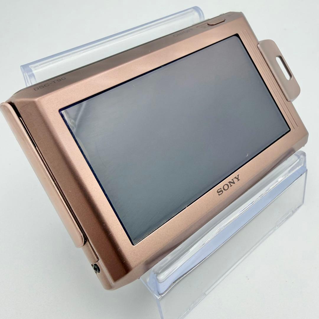 【極美品：実写有】SONY Cyber-shot DSC-T90 ブラウン