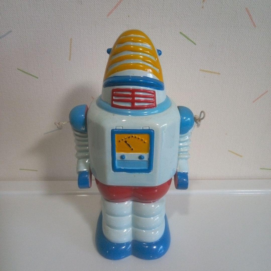1980年代☆陶器ロボット貯金箱