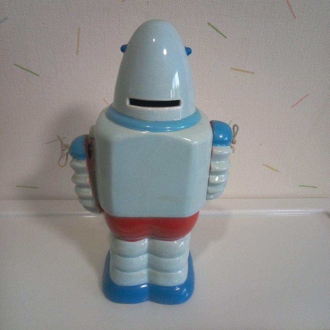 1980年代☆陶器ロボット貯金箱