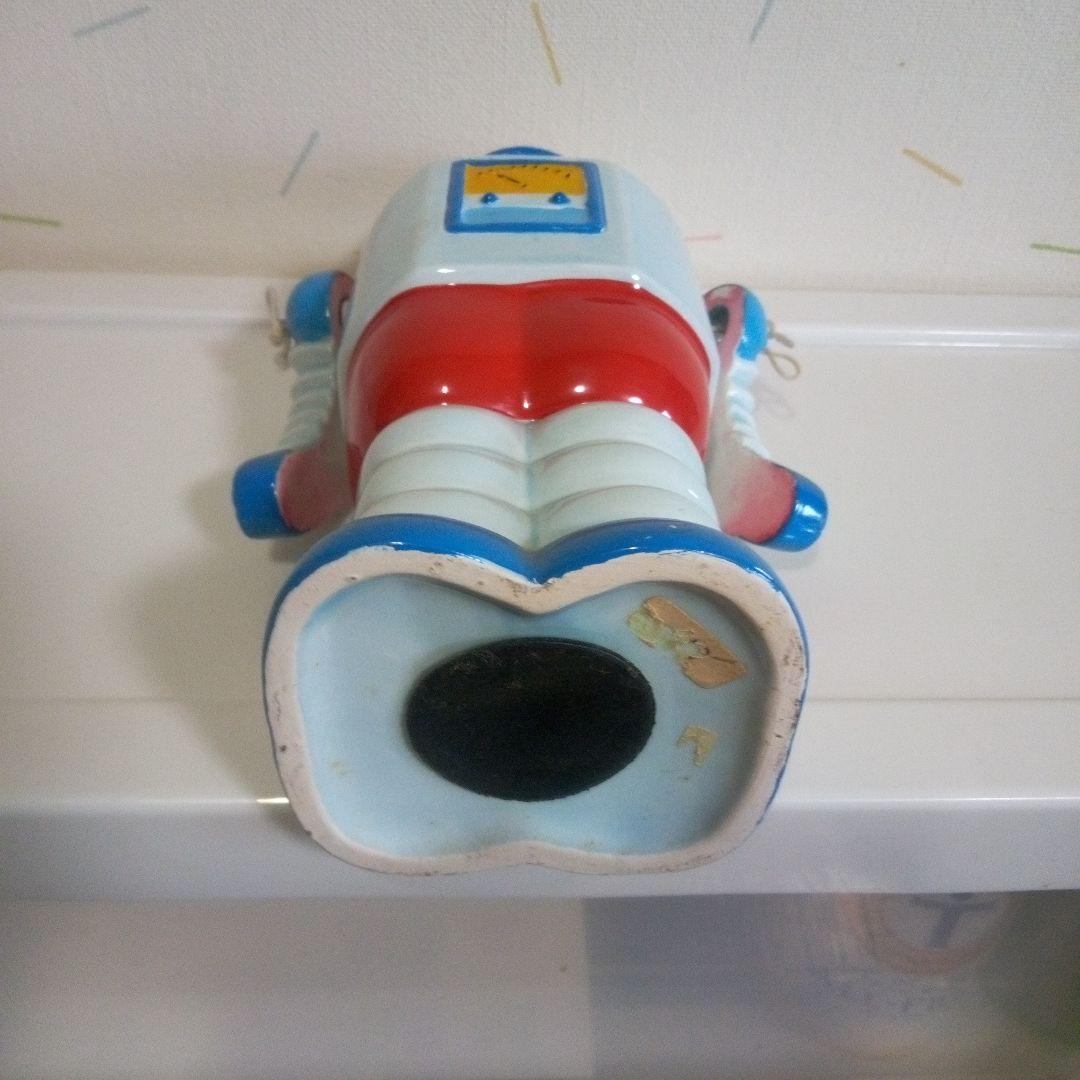 1980年代☆陶器ロボット貯金箱