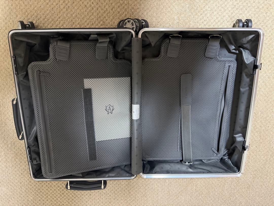 完全正規品RIMOWA リモワ クラシックキャビンs スーツケース 保存袋 白