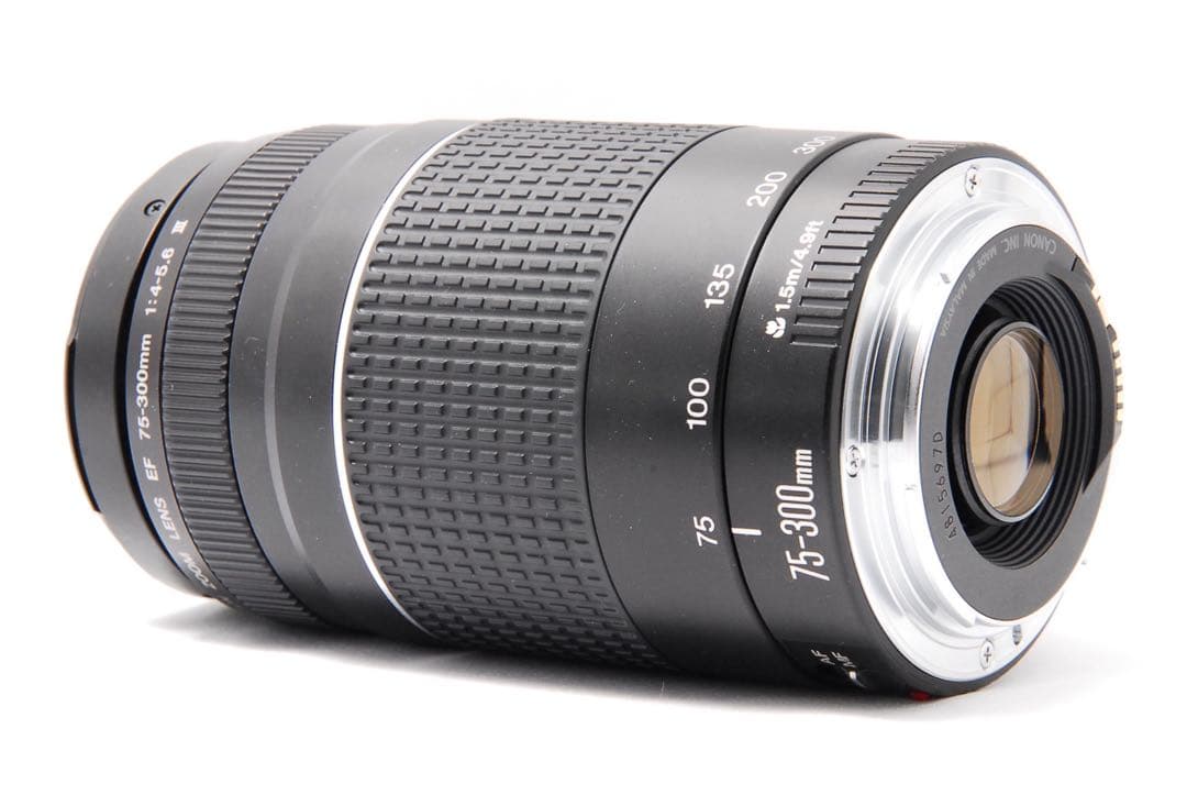 スマホだと届かない距離へ　Canon キャノン EF 75-300mm Ⅲ