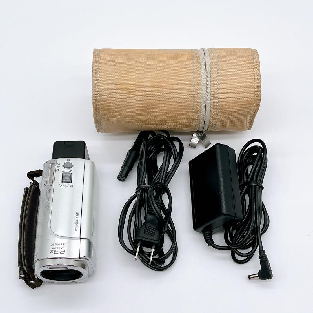 【良品】Panasonic HDC-TM35 ホワイト ソフトケース付き