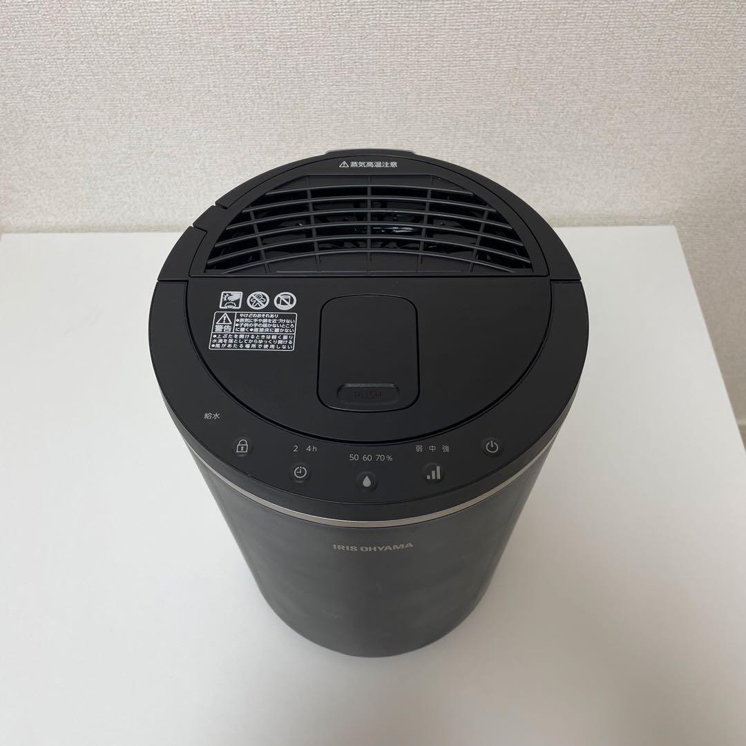 アイリスオーヤマ スチーム式加湿器 AZHM-MH60 ブラック