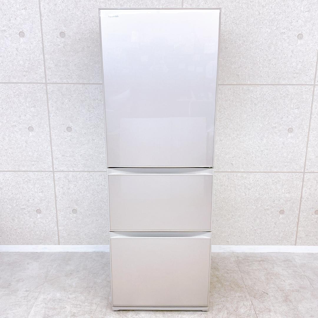 TOSHIBA 冷凍冷蔵庫 363L GR-K36SXV(EC) 2017年製