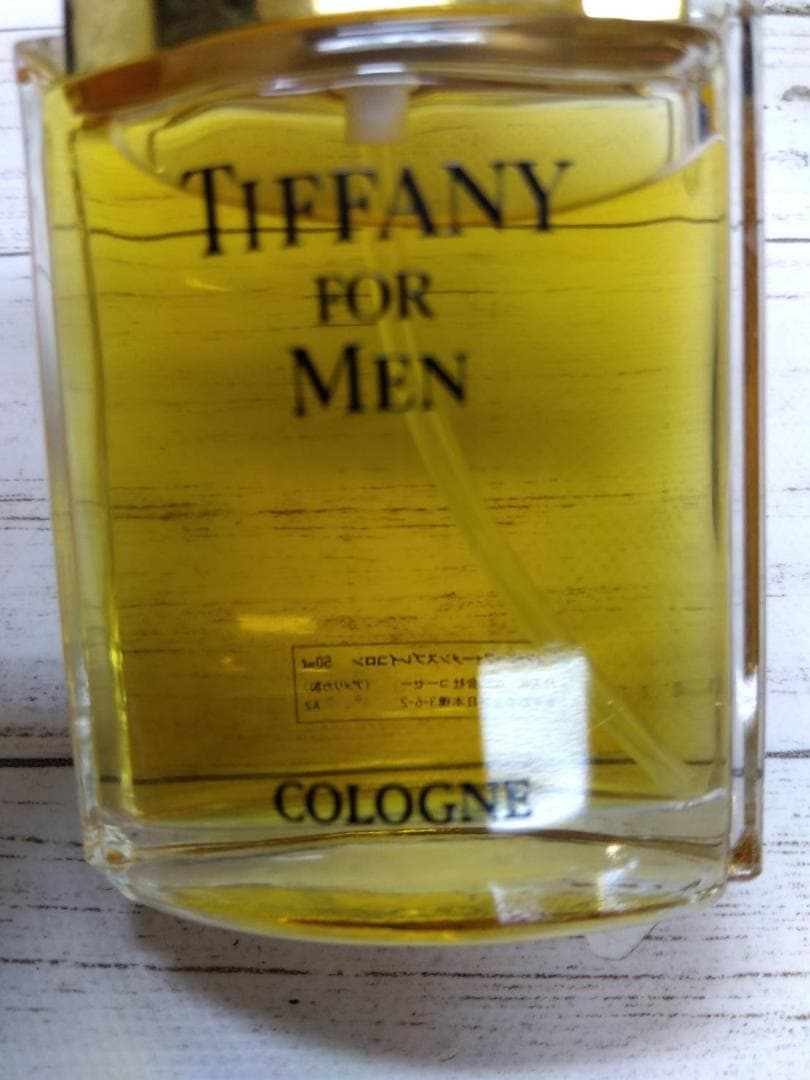 S☆ Tiffany コロン for Men 50ml (残9割)