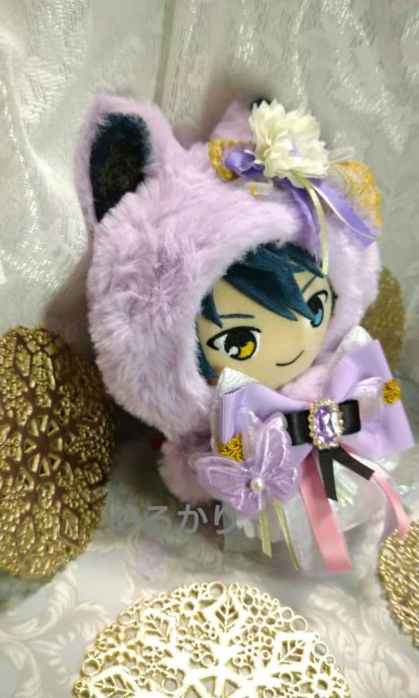 専用確認　あんスタ　16cmぬい　新、旧ぬい　ラベンダー猫さん