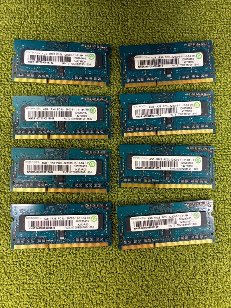 RAMAXEL 他 DDR3 4GB 20枚 計 80GB