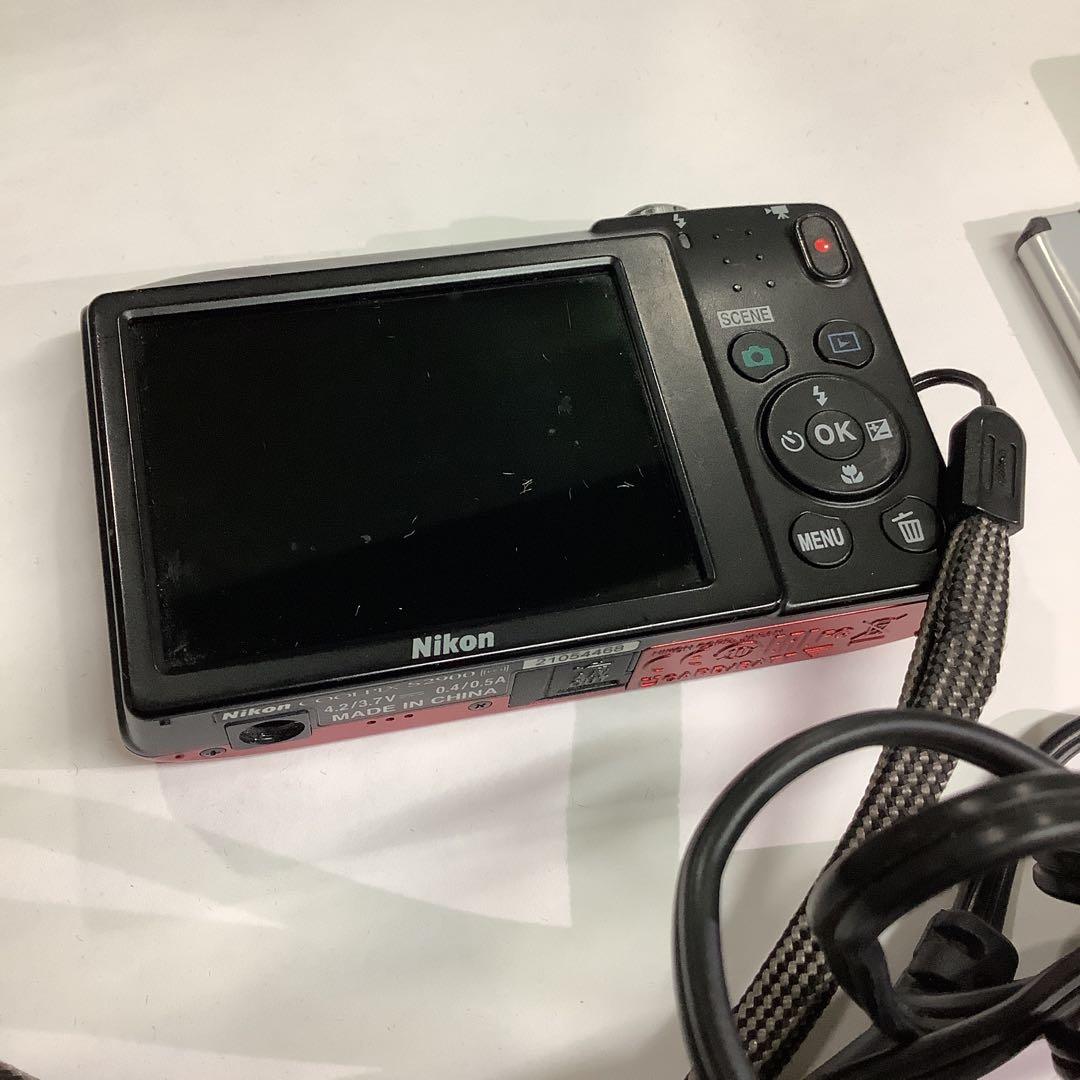 Nikon COOLPIX S2900 レッド コンデジ　ニコン