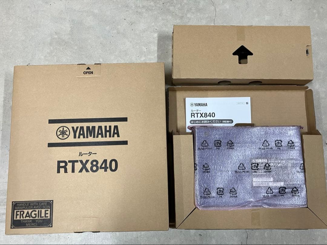 YAMAHA RTX840 有線LANルーター