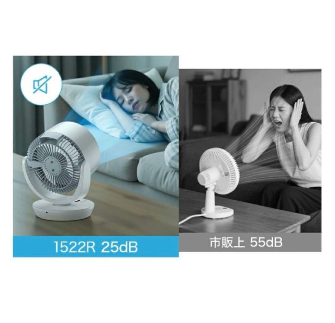 扇風機 dcモーター サーキュレーター dc 強風 風量8段階 1台5役 8畳