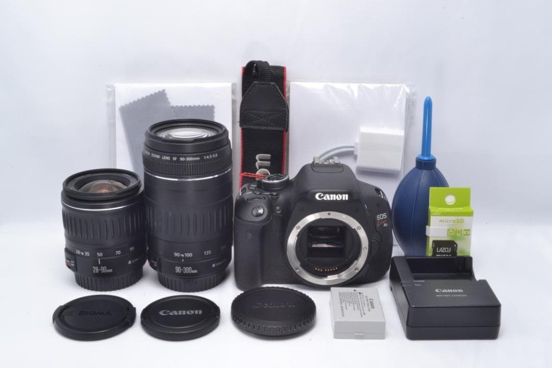 選べるおまけ✨Canon EOS Kiss X5✨Wレンズセット✨初期不良保証