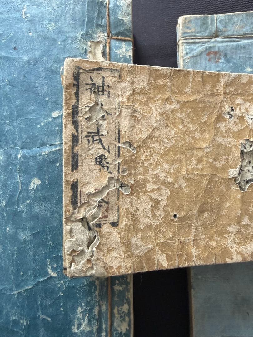 江戸時代 古文書 大成武鑑 袖大成武鑑 天保年間 4冊セット 大名 紋所 旗本