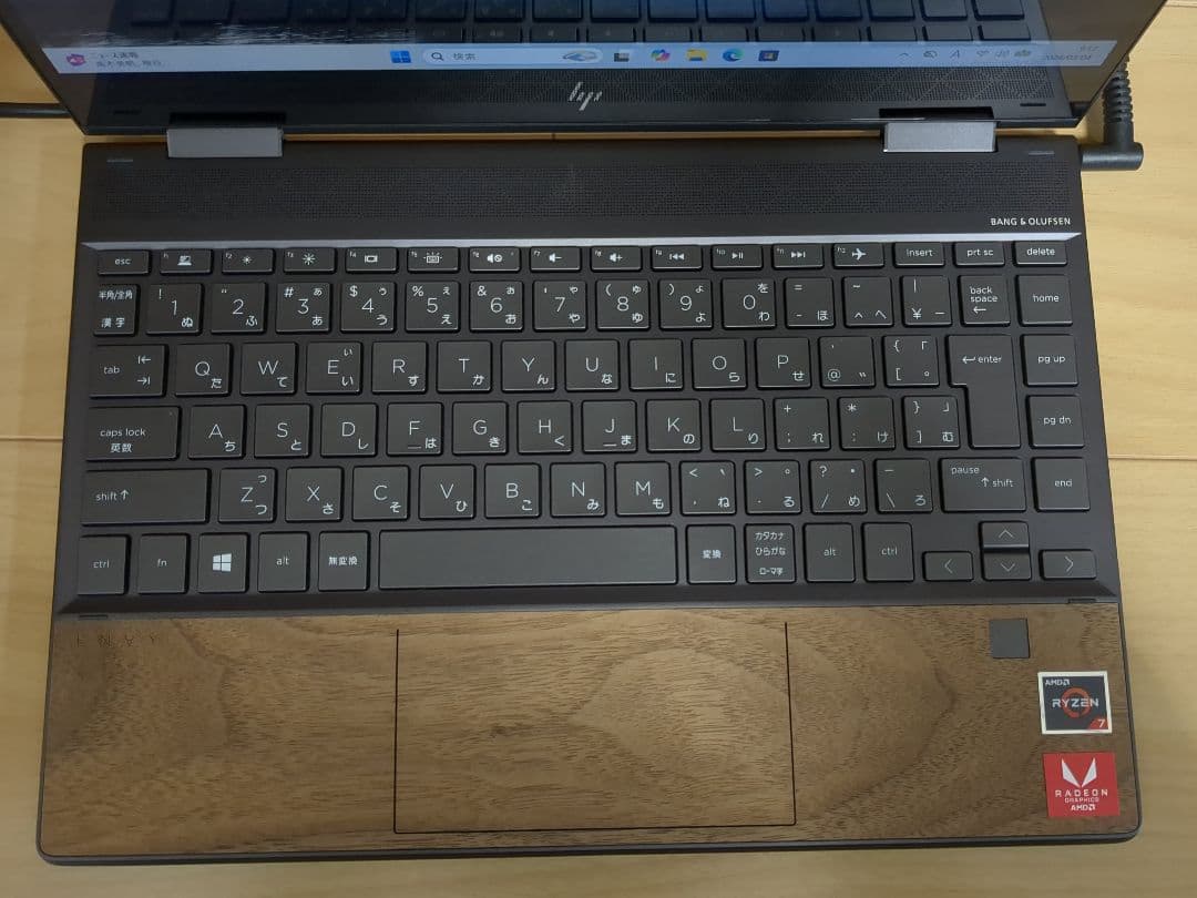 Windowsノート本体 HP ENVY x360 13-ar Ryzen 7 16GB SSD512GB