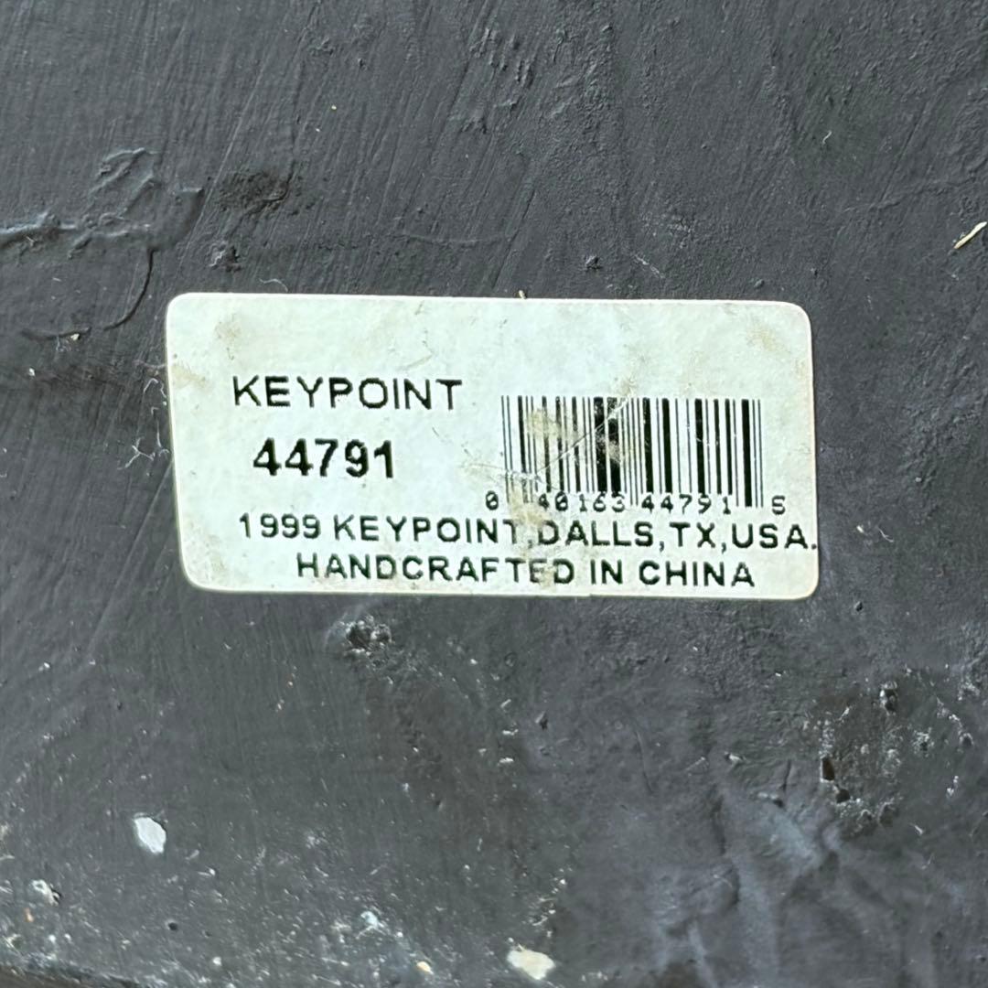 【アンティーク】ハンドクラフト KEYPOINT 野球道具 オブジェ 置物