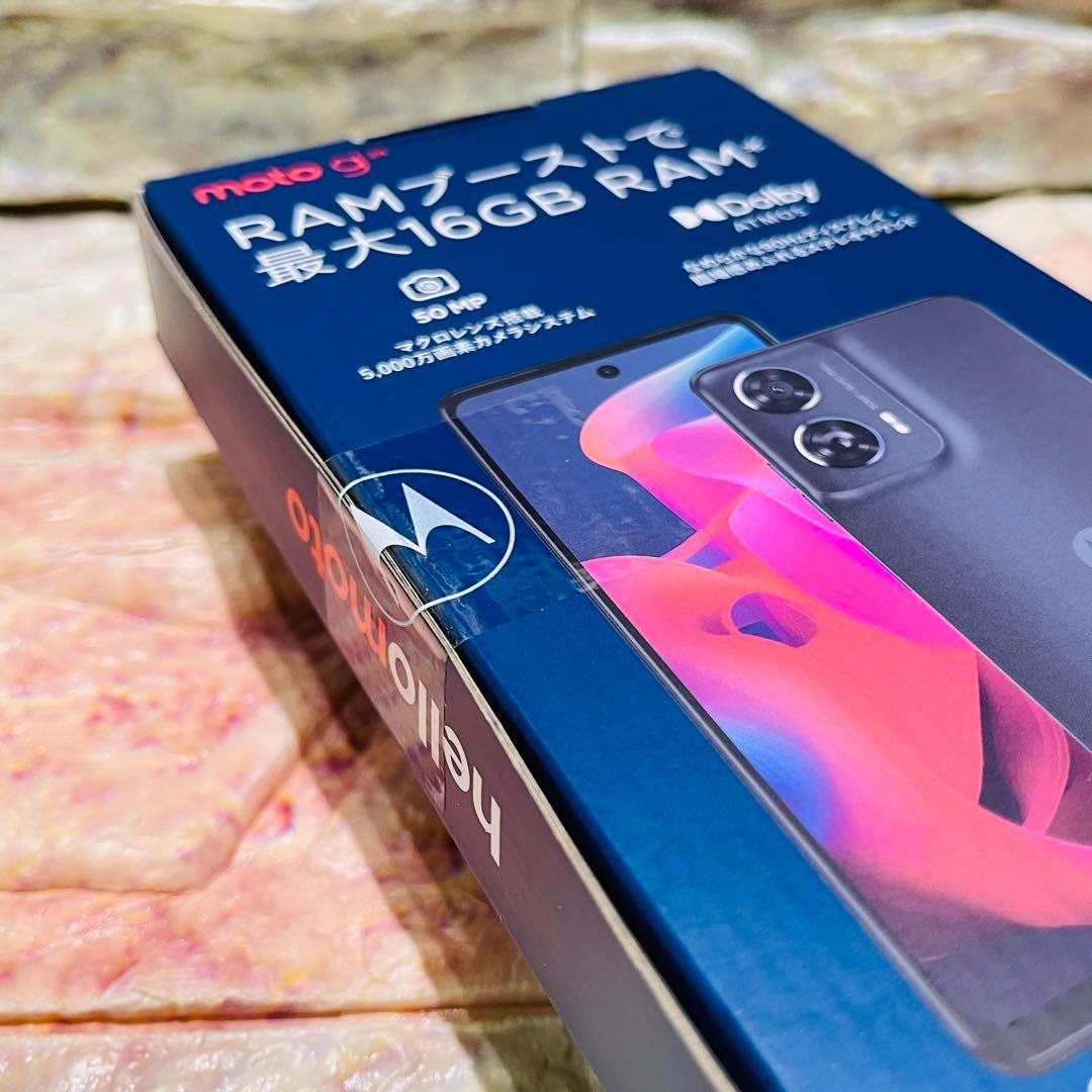 新品未開封 SIMフリー moto g24 128GB マットチャコール