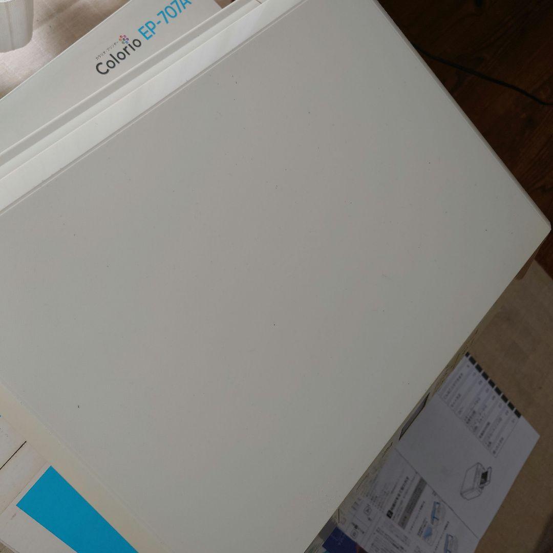 かなり難あり Epson EP-707A カラープリンター 本体