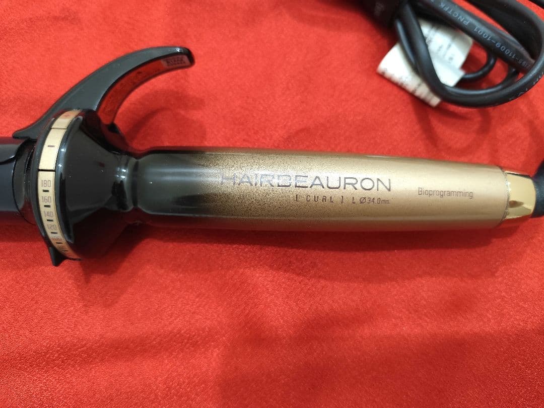 美品　HAIRBEAURON ヘアビューロン　4D Plus カール　34mm