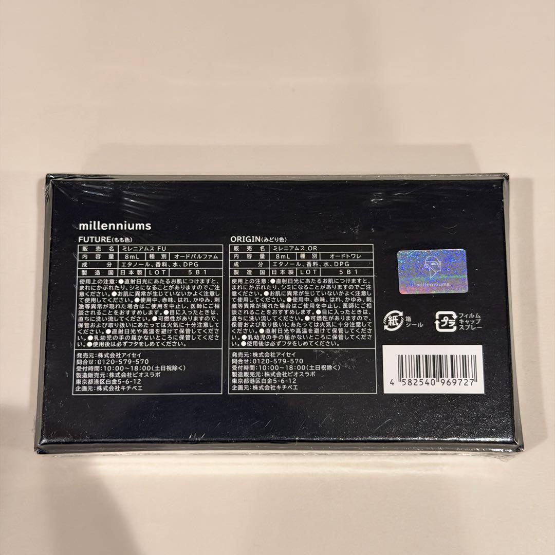 【新品・未開封】万博millenniums 香水ORIGIN FUTURE