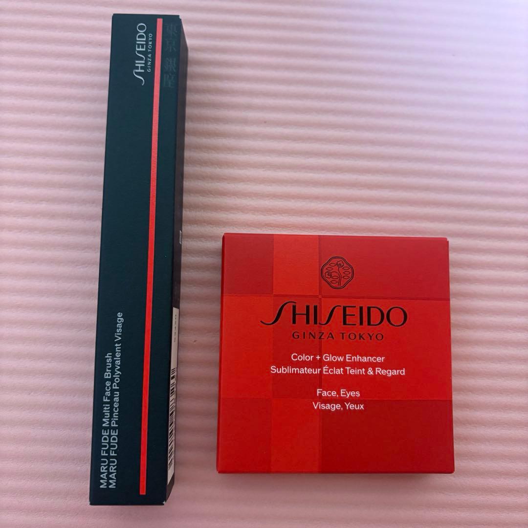 SHISEIDO カラー＋グロウエンハンサー 05 Red Ruby ブラシ付