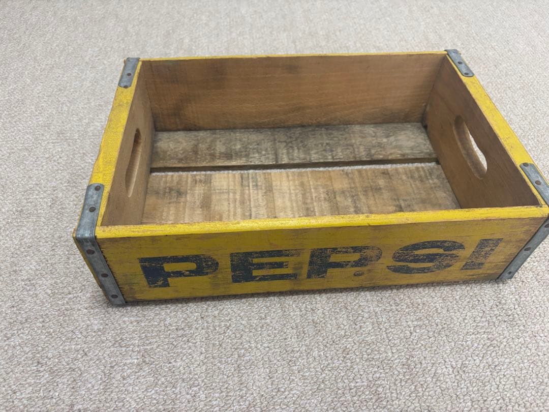 pepsi 木箱　ビンテージ