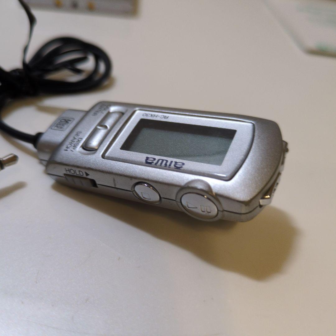 aiwa MDプレーヤー AM-HX50 動作品 リモコン付き
