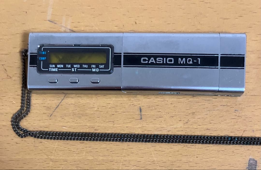 【希少・当時物】CASIO カシオ MQ-1 箱・説明書付 ※液漏れ・ジャンク品