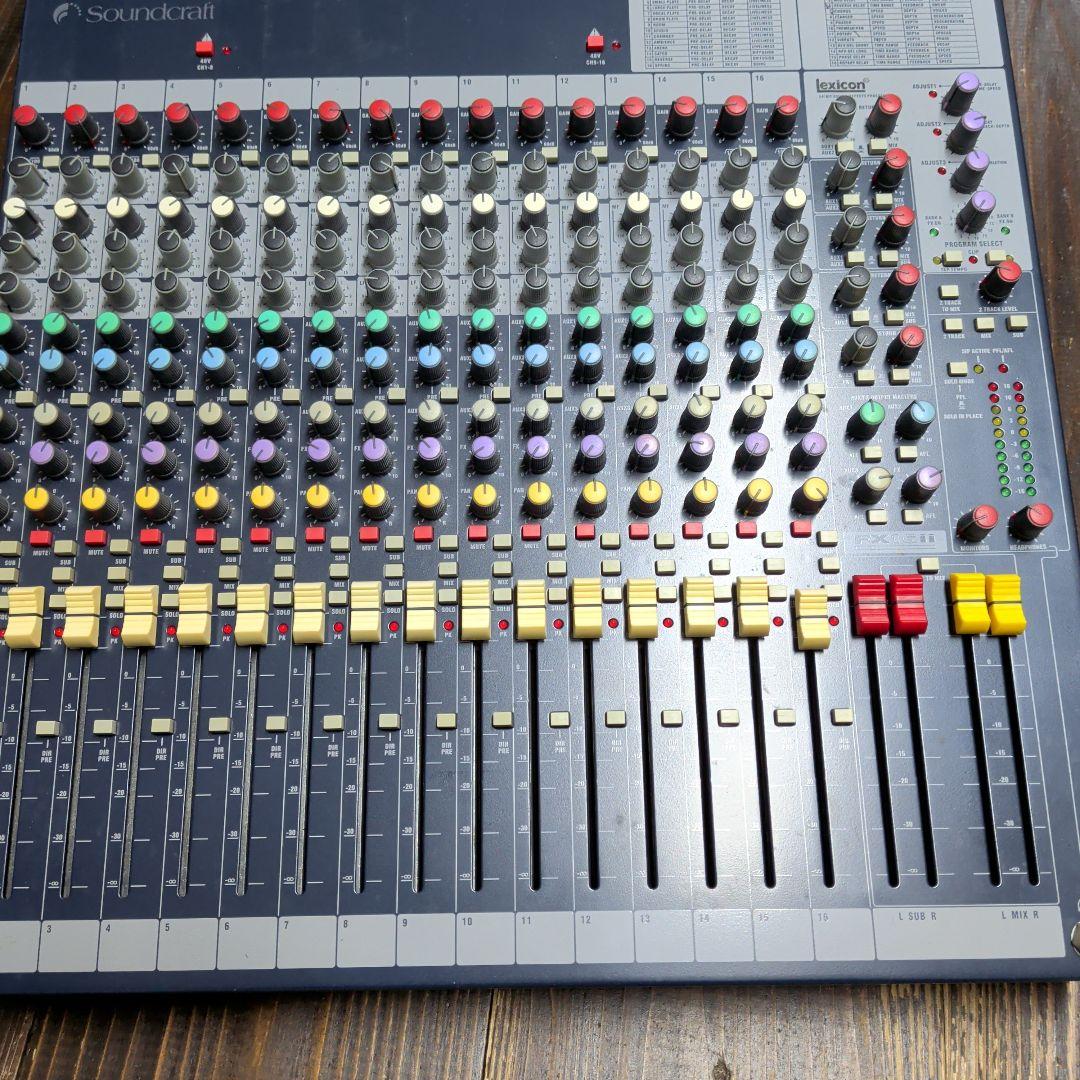 Soundcraft アナログミキサー 16チャンネル