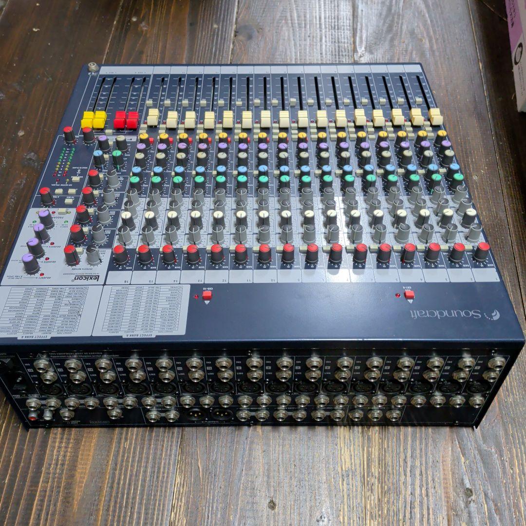Soundcraft アナログミキサー 16チャンネル