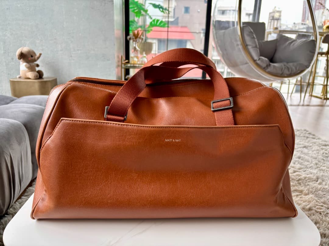 Matt & Nat ボストンバッグ ブラウン 美品