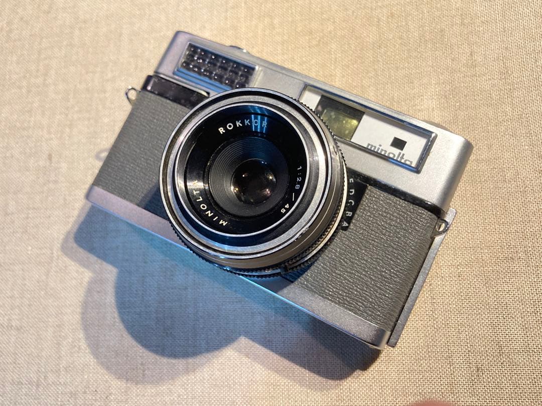 かわいい！　レトロなレンジファインダーカメラ　MINOLTA uniomat