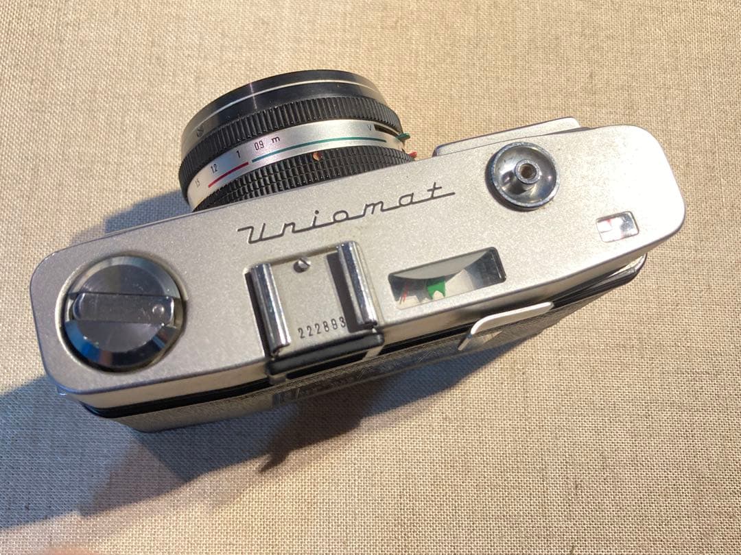 かわいい！　レトロなレンジファインダーカメラ　MINOLTA uniomat
