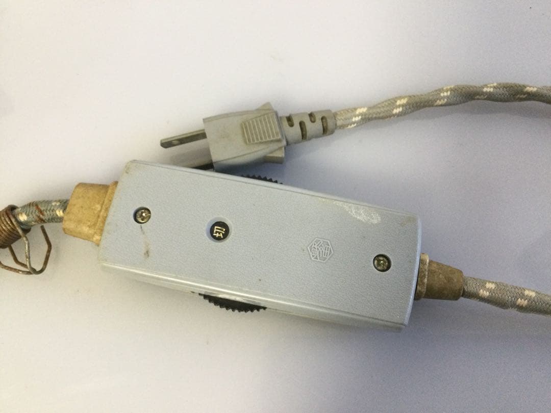 野々田式電熱器 100V 500W 切り替えスイッチ付 点検済 茶道具 L362