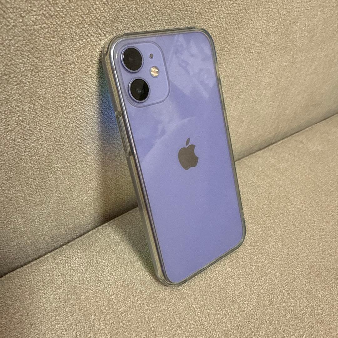 Apple iPhone 12 miniパープル 本体