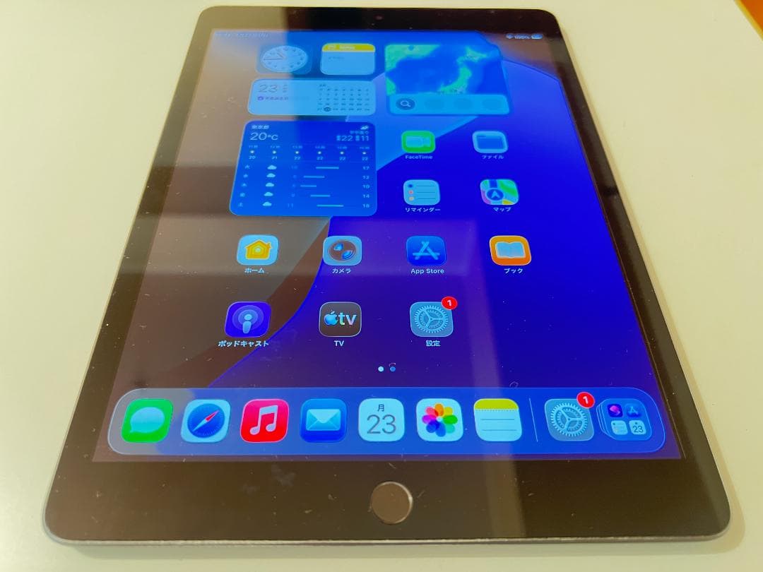 iPad第９世代10.2インチA2602Wi-Fi ６４GB バッテリー７１%