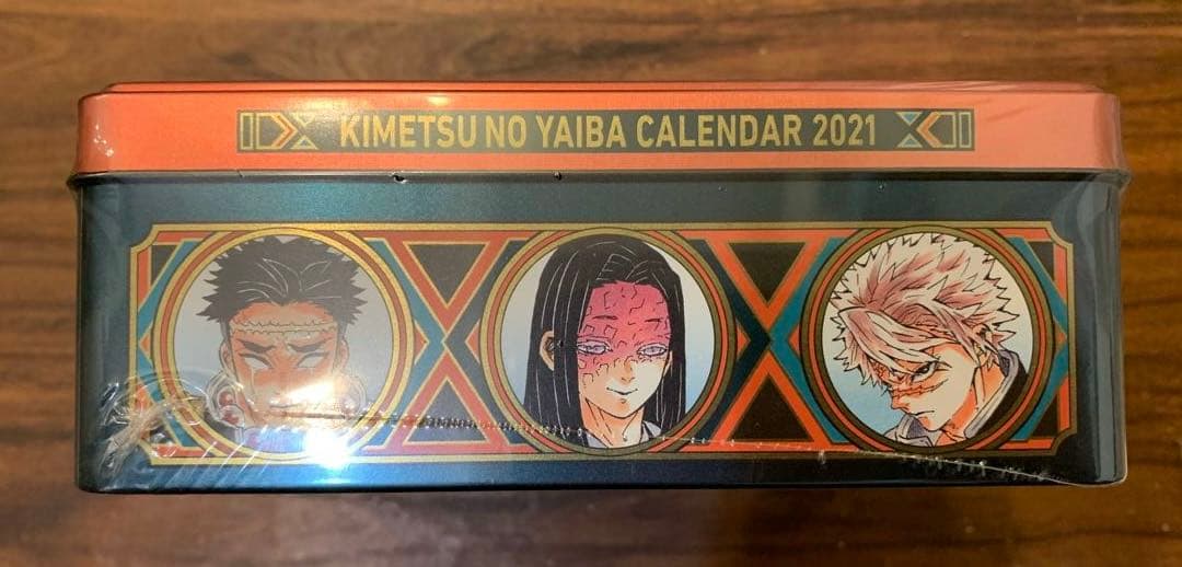 鬼滅の刃　2021年　缶入り日めくりカレンダー② 新品未開封品　即日発送