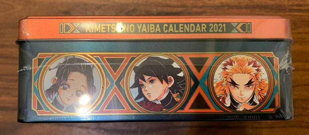 鬼滅の刃　2021年　缶入り日めくりカレンダー② 新品未開封品　即日発送