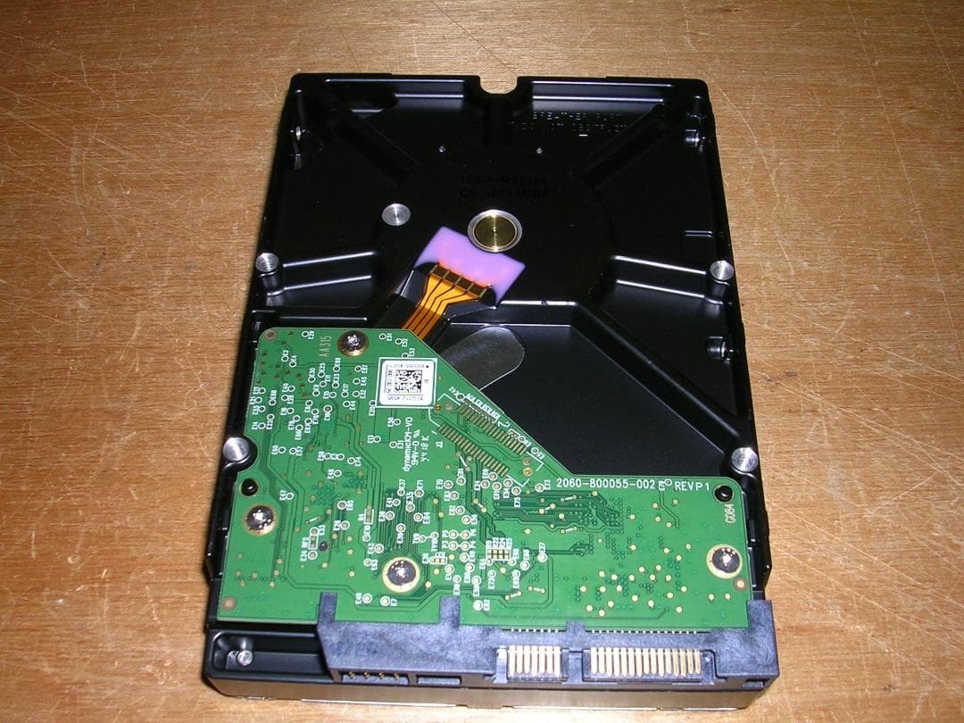 Western Digital 4TB HDD 3.5インチ 初期化済