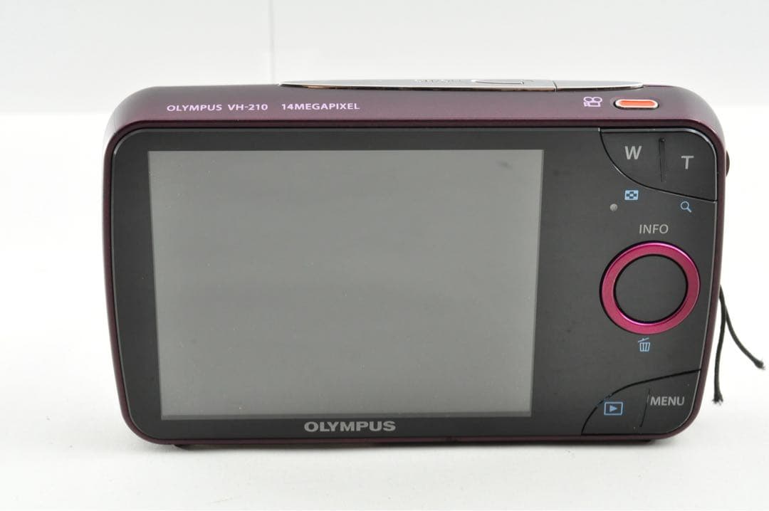 美品　OLYMPUS VH-210 パープル　デジカメ