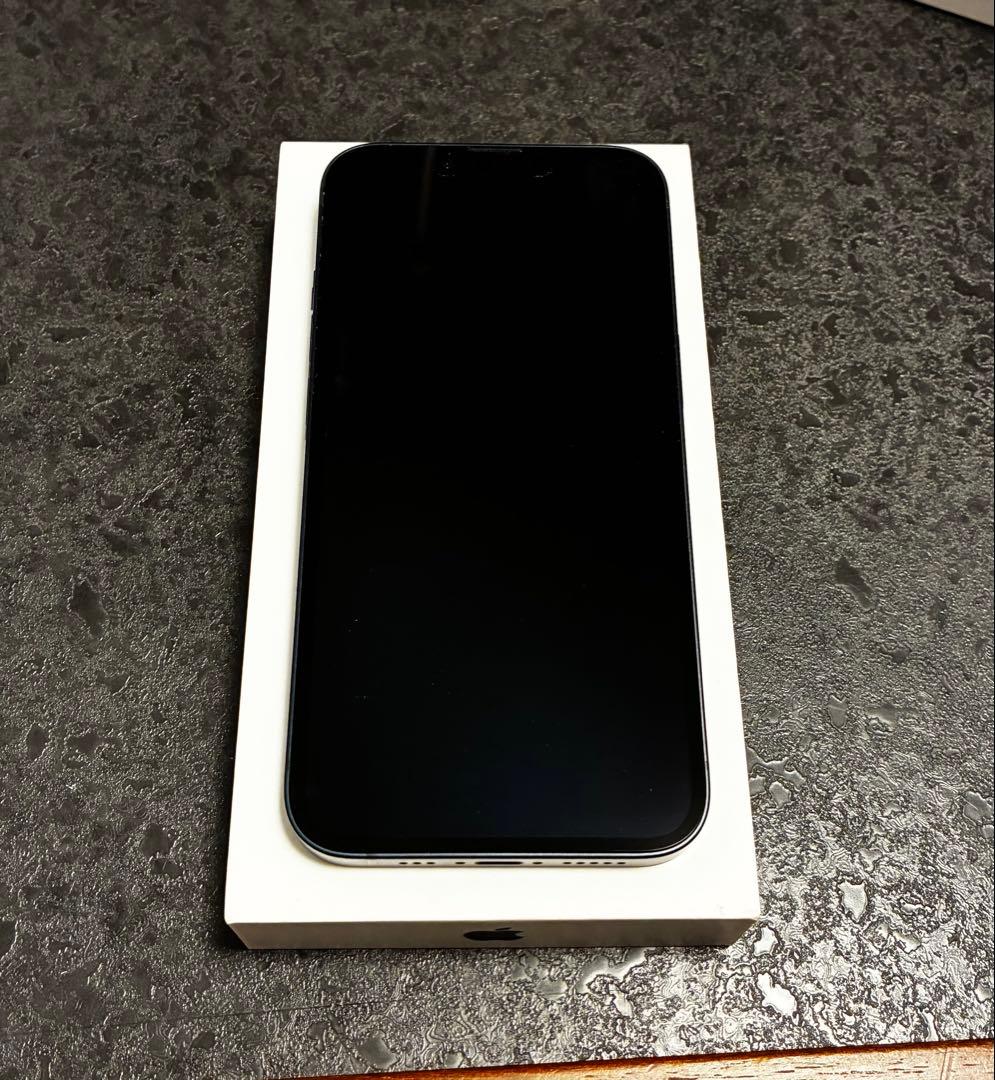 【極美品】iPhone14 512GB ブルーsimフリー箱付　日本国内正規品