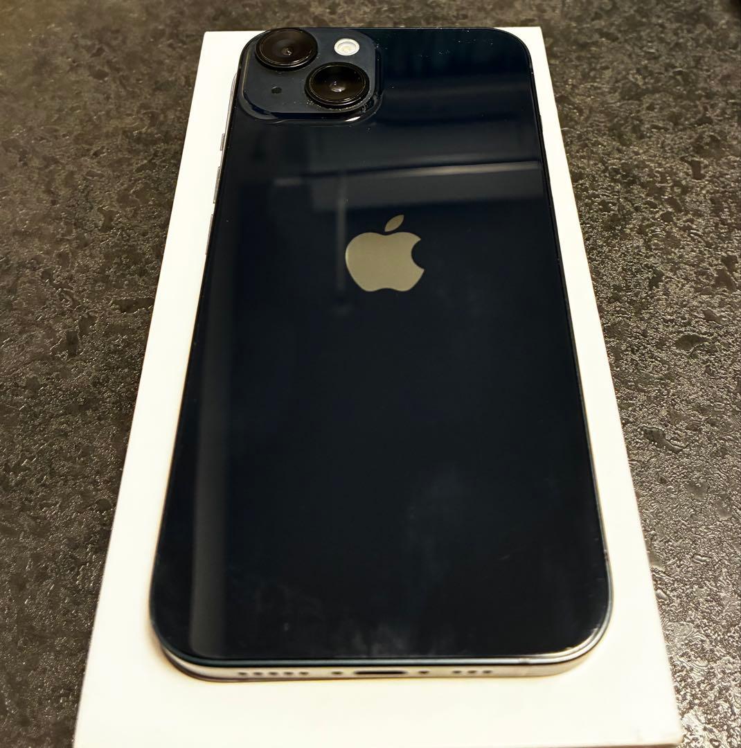 【極美品】iPhone14 512GB ブルーsimフリー箱付　日本国内正規品