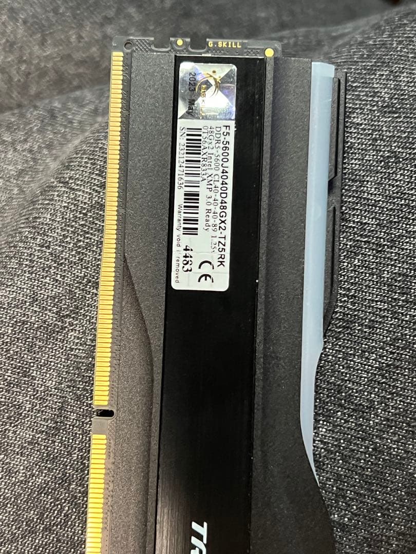 G.SKILL Trident Z5 RGB DDR5-5600 96gb新古品