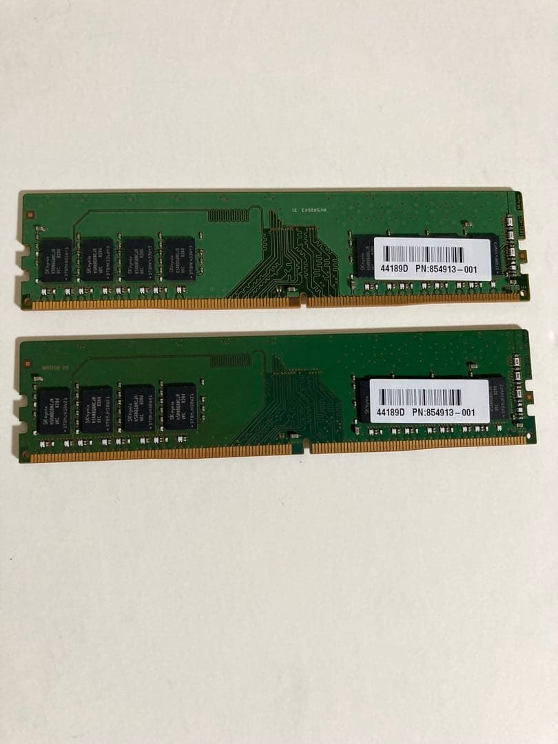 SK hynix 8GB メモリ HMA81GU6CJR8N-VK【2枚】