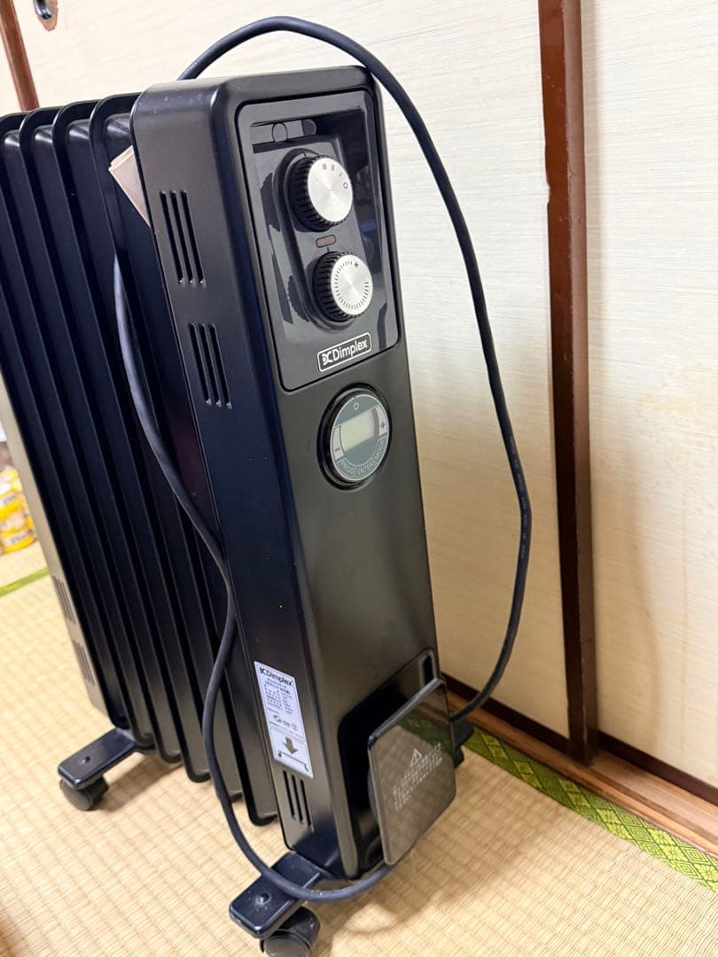 Dimplex オイルヒーター ブラック 動作確認済み