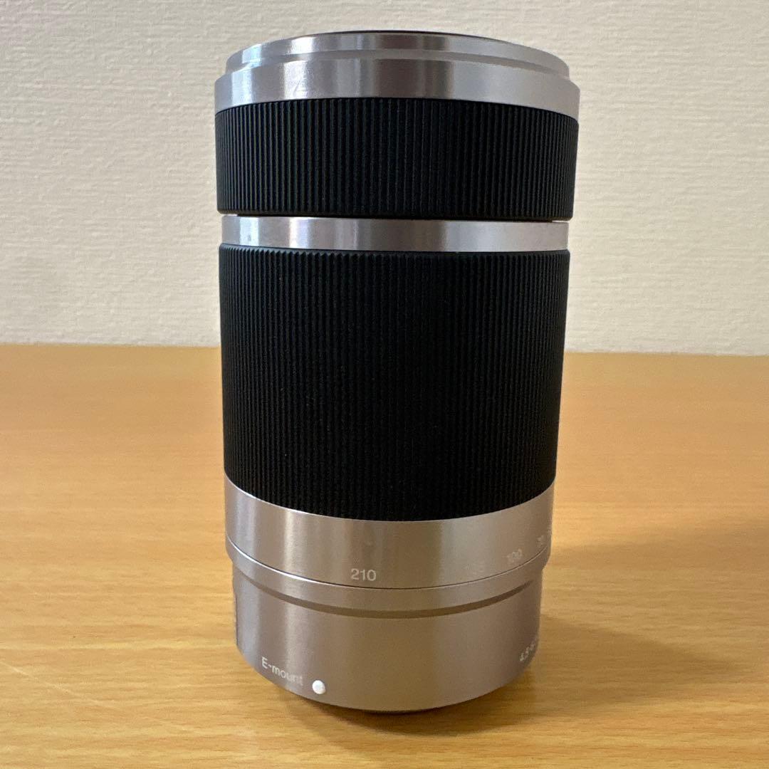 SONY SEL55210 ズームレンズ カビ くもり ジャンク品